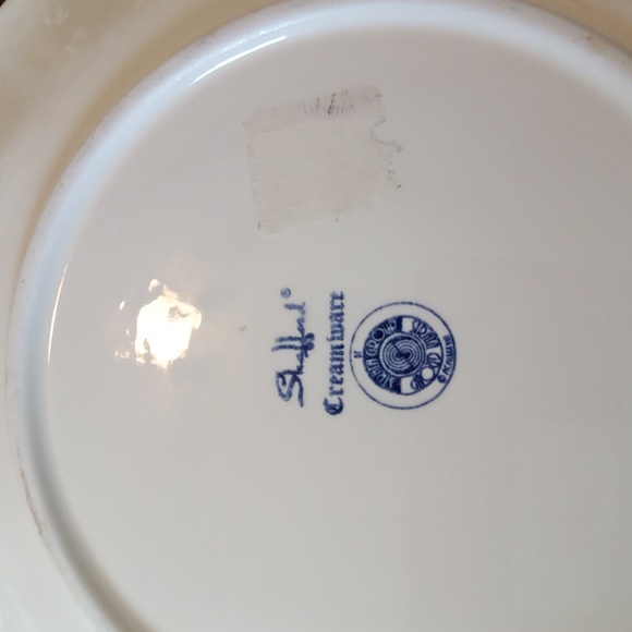 718 Shafford creamware - Picture 2 of 2